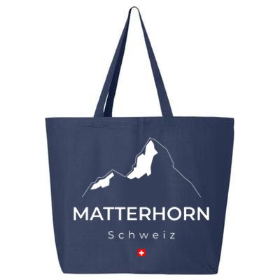 Matterhorn Switzerland Mountains Rockclimbing Hiking 25L Jumbo Tote