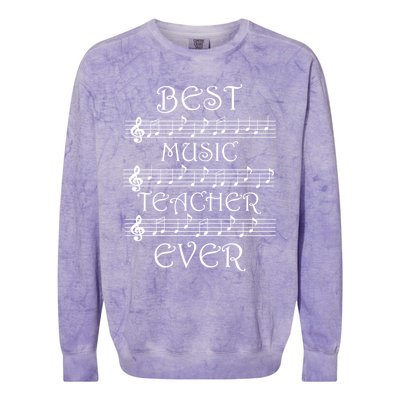 Musician Singer Music Teacher Vocal Coach Great Gift Colorblast Crewneck Sweatshirt