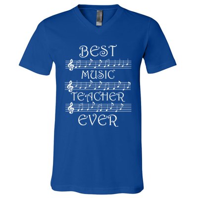 Musician Singer Music Teacher Vocal Coach Great Gift V-Neck T-Shirt