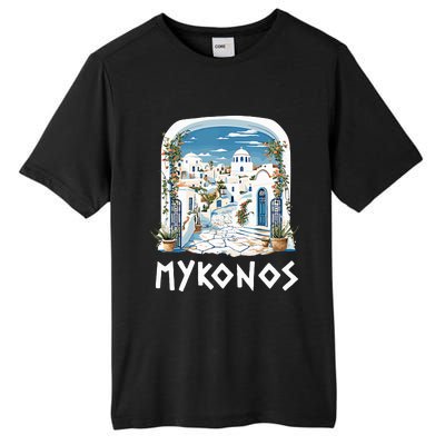 Mykonos Souvenir / Mykonos Greece / Mykonos Tall Fusion ChromaSoft Performance T-Shirt