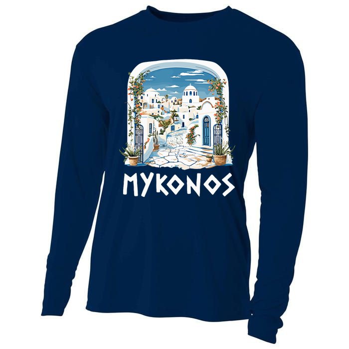 Mykonos Souvenir / Mykonos Greece / Mykonos Cooling Performance Long Sleeve Crew