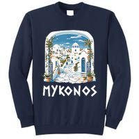 Mykonos Souvenir / Mykonos Greece / Mykonos Tall Sweatshirt