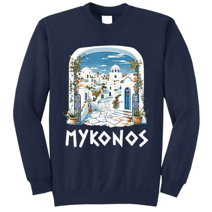 Mykonos Souvenir / Mykonos Greece / Mykonos Tall Sweatshirt