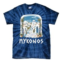 Mykonos Souvenir / Mykonos Greece / Mykonos Tie-Dye T-Shirt