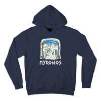 Mykonos Souvenir / Mykonos Greece / Mykonos Tall Hoodie