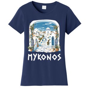 Mykonos Souvenir / Mykonos Greece / Mykonos Women's T-Shirt