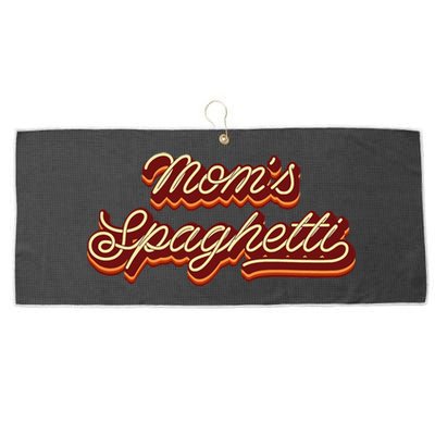 Moms Spaghetti Mothers Love Is Wonderful And Magical Large Microfiber Waffle Golf Towel