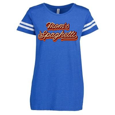 Moms Spaghetti Mothers Love Is Wonderful And Magical Enza Ladies Jersey Football T-Shirt