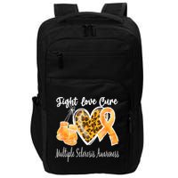 Multiple Sclerosis Ms Fight Love Cure Gift Impact Tech Backpack