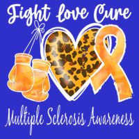 Multiple Sclerosis Ms Fight Love Cure Gift Visor