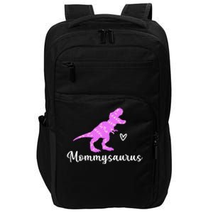 Mommy Saurus Mommysaurus Dinosaur Family Mom Gift Impact Tech Backpack