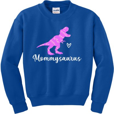 Mommy Saurus Mommysaurus Dinosaur Family Mom Gift Kids Sweatshirt