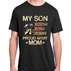 My Son My Soldier My Pride My Hero Proud Mom Adult ChromaSoft Performance T-Shirt