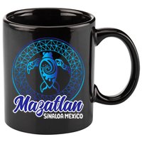Mazatlan Sinaloa Mexico Souvenirs Baja California Turtles 11oz C Handle Ceramic Mug