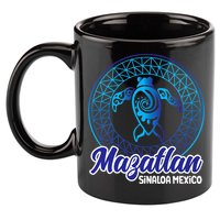 Mazatlan Sinaloa Mexico Souvenirs Baja California Turtles 11oz C Handle Ceramic Mug