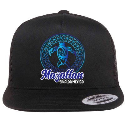 Mazatlan Sinaloa Mexico Souvenirs Baja California Turtles Flatbill Hat