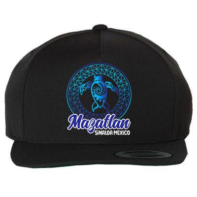 Mazatlan Sinaloa Mexico Souvenirs Baja California Turtles Wool Snapback Cap