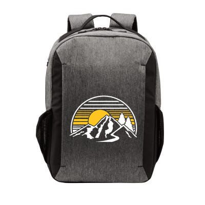 Mountains Sun Vector Backpack