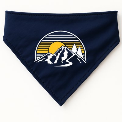 Mountains Sun USA-Made Doggie Bandana