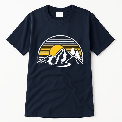 Mountains Sun Tall T-Shirt