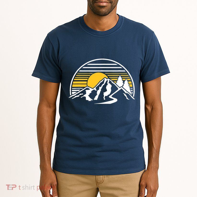 Mountains Sun Tall T-Shirt