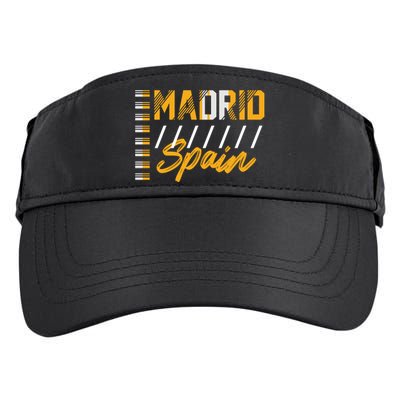 Madrid Spain Adult Drive Performance Visor