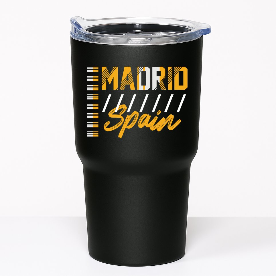 Madrid Spain Tumbler