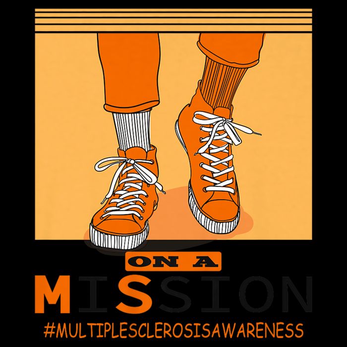Multiple Sclerosis Ms Awareness Walk On Mission 16oz Travel Tumbler