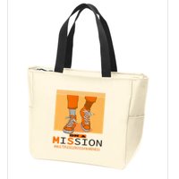 Multiple Sclerosis Ms Awareness Walk On Mission Zip Tote Bag
