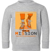 Multiple Sclerosis Ms Awareness Walk On Mission Toddler Sweatshirt