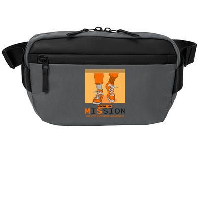 Multiple Sclerosis Ms Awareness Walk On Mission Crossbody Pack