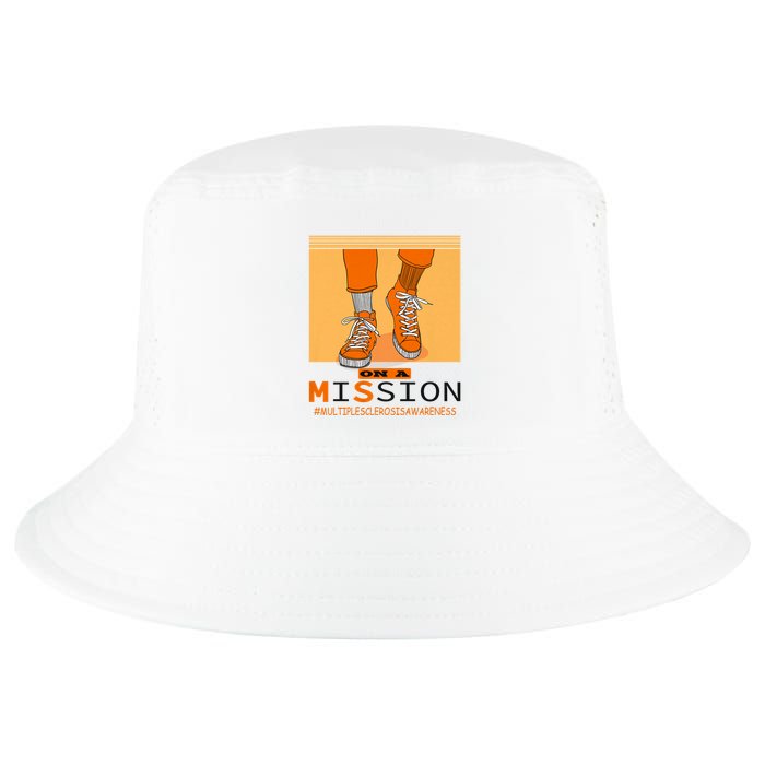 Multiple Sclerosis Ms Awareness Walk On Mission Cool Comfort Performance Bucket Hat