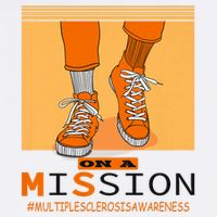 Multiple Sclerosis Ms Awareness Walk On Mission Performance Shirt