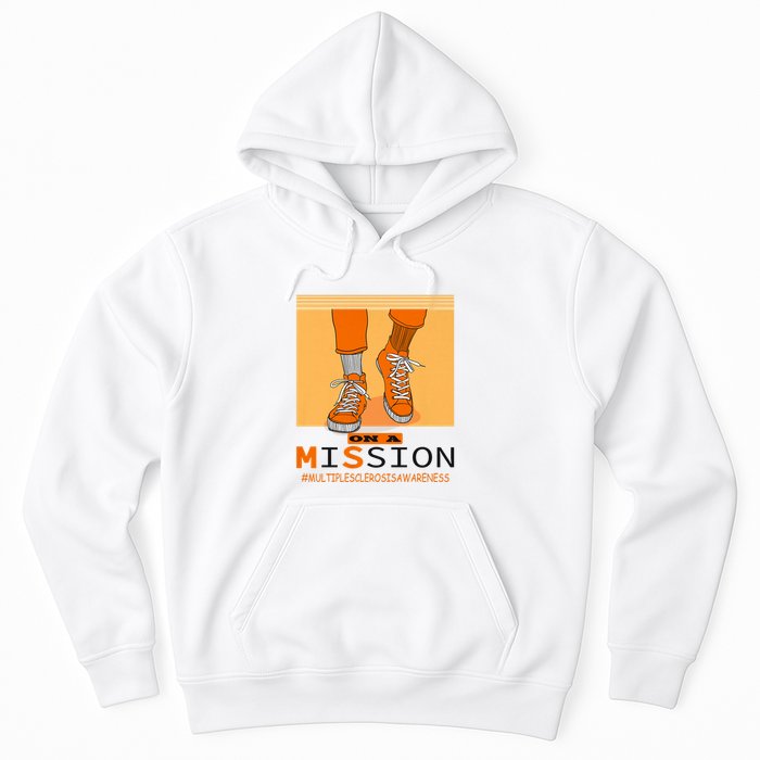 Multiple Sclerosis Ms Awareness Walk On Mission Hoodie