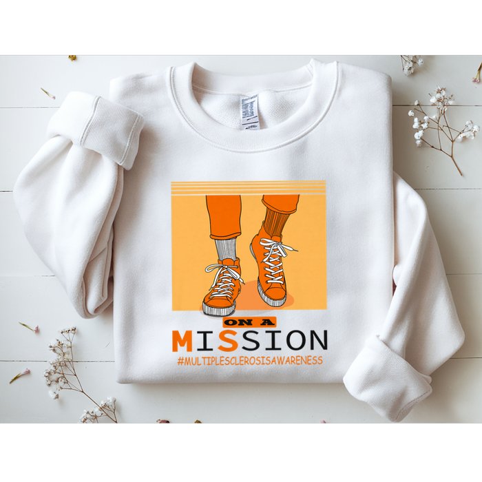 Multiple Sclerosis Ms Awareness Walk On Mission Sweatshirt