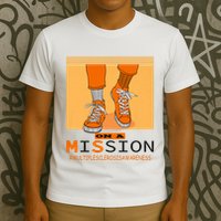 Multiple Sclerosis Ms Awareness Walk On Mission T-Shirt