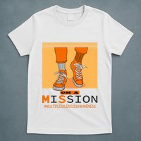 Multiple Sclerosis Ms Awareness Walk On Mission T-Shirt