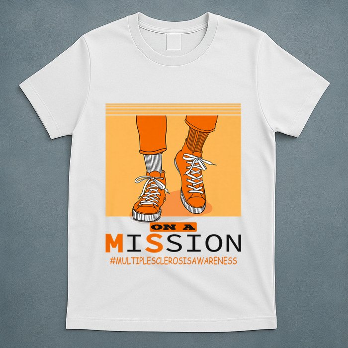 Multiple Sclerosis Ms Awareness Walk On Mission T-Shirt