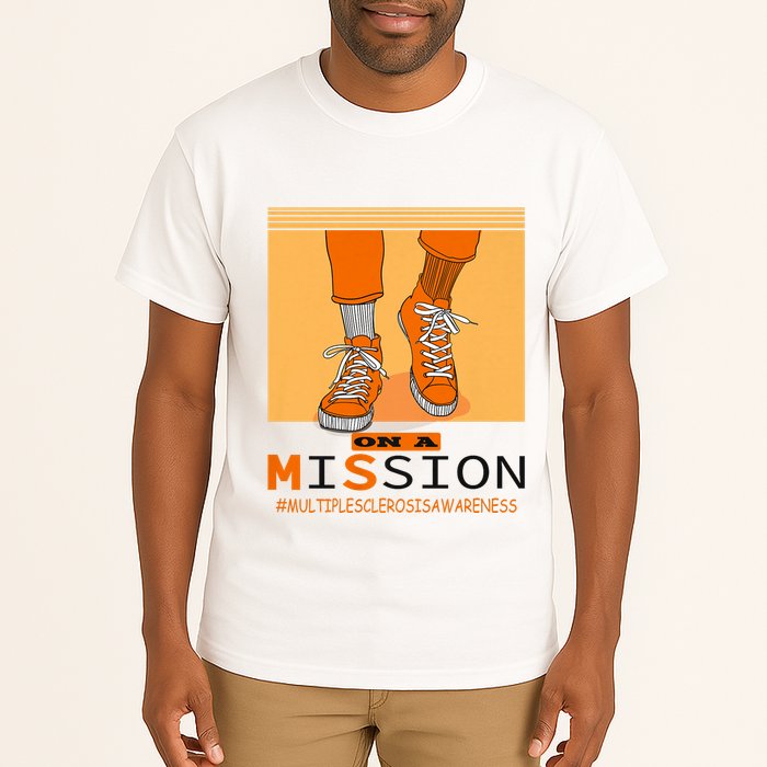 Multiple Sclerosis Ms Awareness Walk On Mission Tall T-Shirt