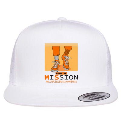 Multiple Sclerosis Ms Awareness Walk On Mission Flatbill Hat
