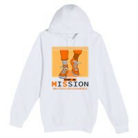 Multiple Sclerosis Ms Awareness Walk On Mission Premium Pullover Hoodie