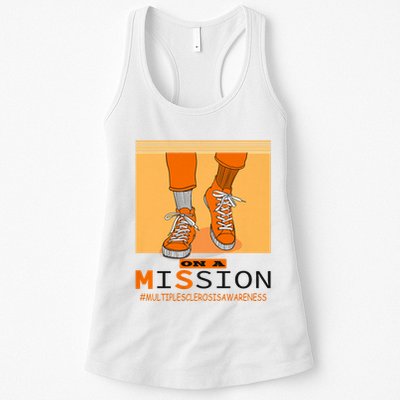 Multiple Sclerosis Ms Awareness Walk On Mission Womens Tank Top
