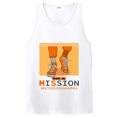 Multiple Sclerosis Ms Awareness Walk On Mission PosiCharge Competitor Tank