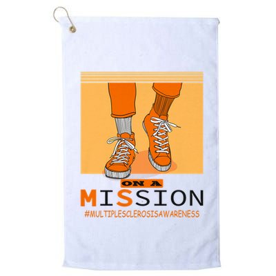 Multiple Sclerosis Ms Awareness Walk On Mission Golf Towel