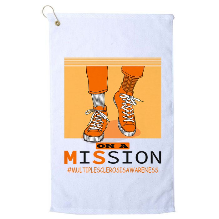 Multiple Sclerosis Ms Awareness Walk On Mission Golf Towel