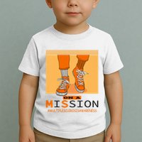 Multiple Sclerosis Ms Awareness Walk On Mission Toddler T-Shirt