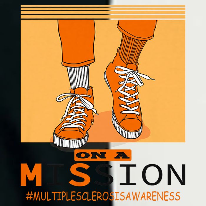Multiple Sclerosis Ms Awareness Walk On Mission Infant Baby Jersey Bodysuit