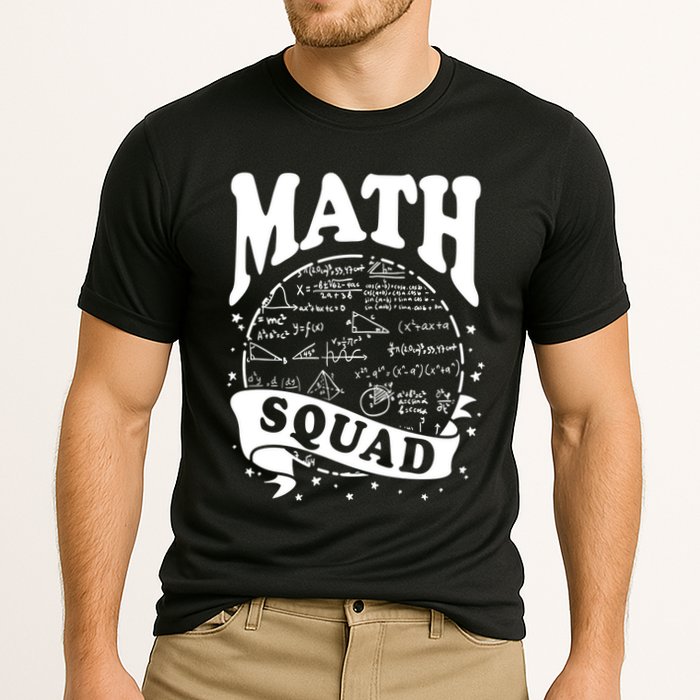 Math Squad Math Nerd Math Lovers Gift Math Teacher Gift Cooling Performance Crew T-Shirt