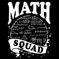 Math Squad Math Nerd Math Lovers Gift Math Teacher Gift Cooling Performance Crew T-Shirt