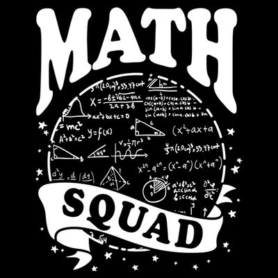 Math Squad Math Nerd Math Lovers Gift Math Teacher Gift T-Shirt